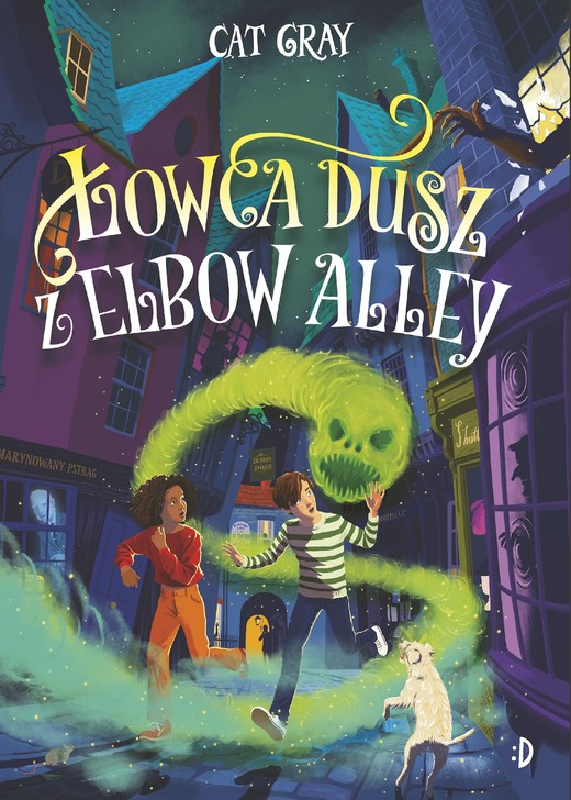 okładka Łowca dusz z Elbow Alley książka