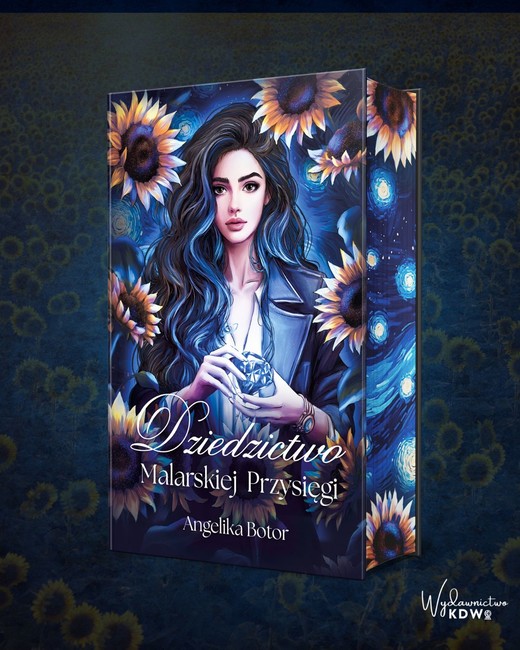 okładka Dziedzictwo malarskiej przysięgi (ilustrowane brzegi) książka | Angelika Botor