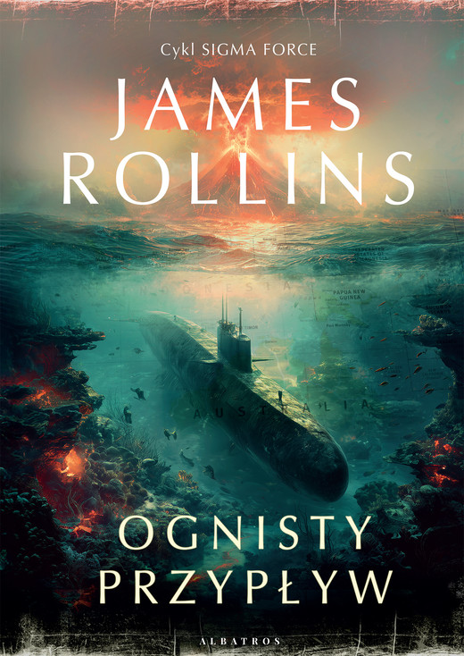 okładka OGNISTY PRZYPŁYW ebook | epub, mobi | James Rollins