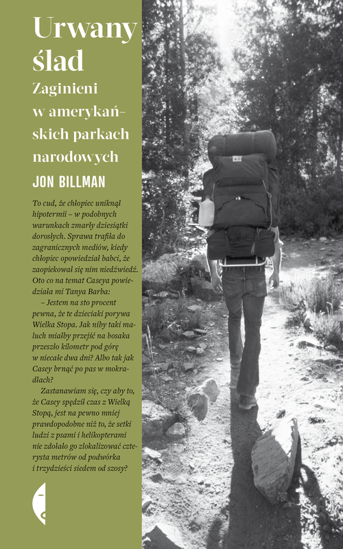 okładka Urwany ślad ebook | epub, mobi | Jon Billman