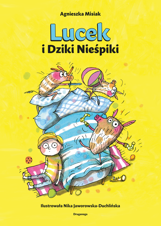 okładka Lucek i Dziki Nieśpiki. Moc emocji książka