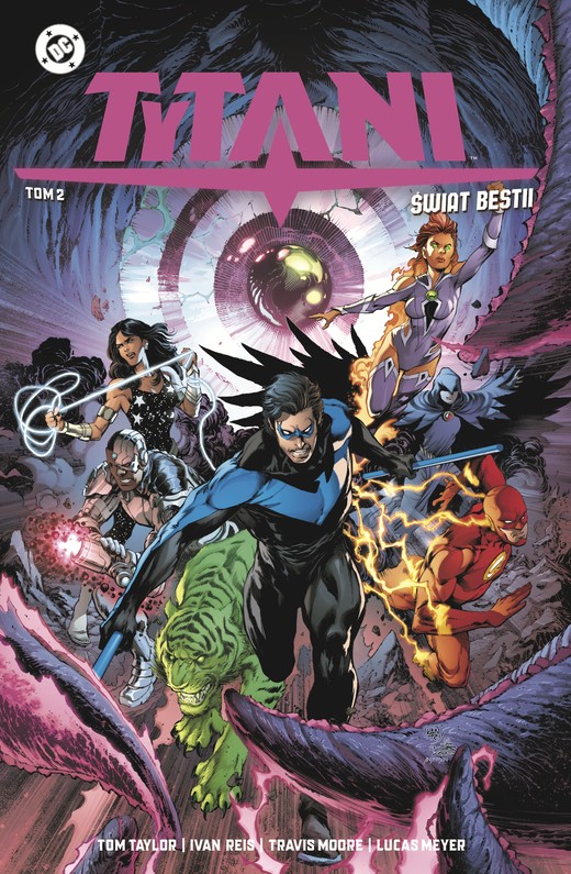 okładka Świat Bestii. Tytani. Tom 2. Uniwersum DC książka | Opracowanie zbiorowe, Ivan Reis