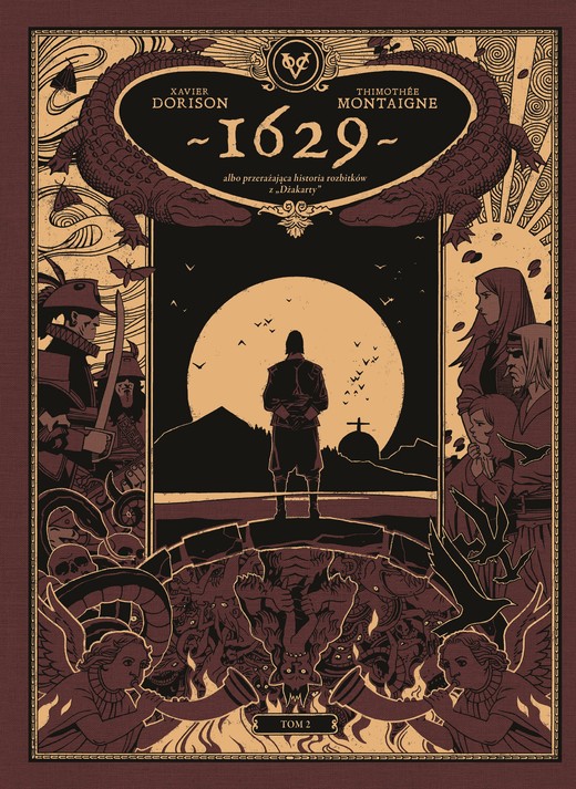 okładka 1629 albo przerażająca historia rozbitków z „Dżakarty”. Tom 2. Czerwona wyspa. 1629 książka | Xavier Dorison