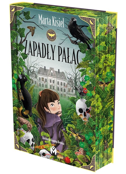 okładka Zapadły pałac (ilustrowane brzegi) książka | Marta Kisiel