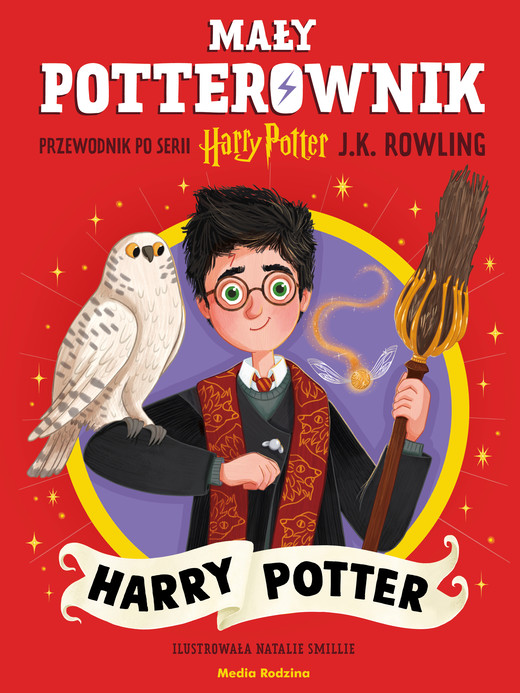 okładka Harry Potter. Przewodnik po serii Harry Potter. Mały potterownik książka | J.K. Rowling