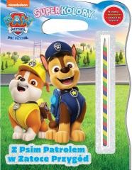 okładka Psi Patrol Superkolory Z Psim Patrolem w Zatoce... książka | Praca Zbiorowa, null null