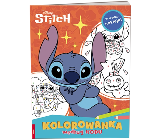 okładka Disney Stitch Kolorowanka według kod KKO-9106 książka | Opracowanie zbiorowe