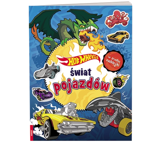 okładka Mattel Hot Wheels Świat pojazdów SYR-1601 książka | Opracowanie zbiorowe