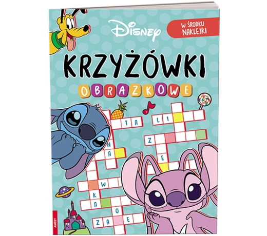okładka Disney mix Krzyżówki obrazkowe KRZ-9101 książka | Opracowanie zbiorowe
