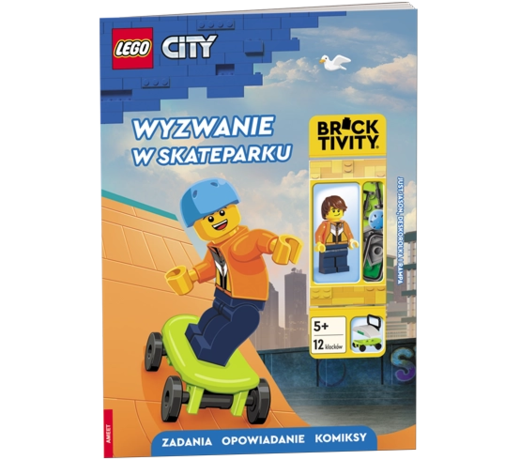 okładka Lego City Wyzwanie w skateparku LNC-6033 książka | Opracowanie zbiorowe