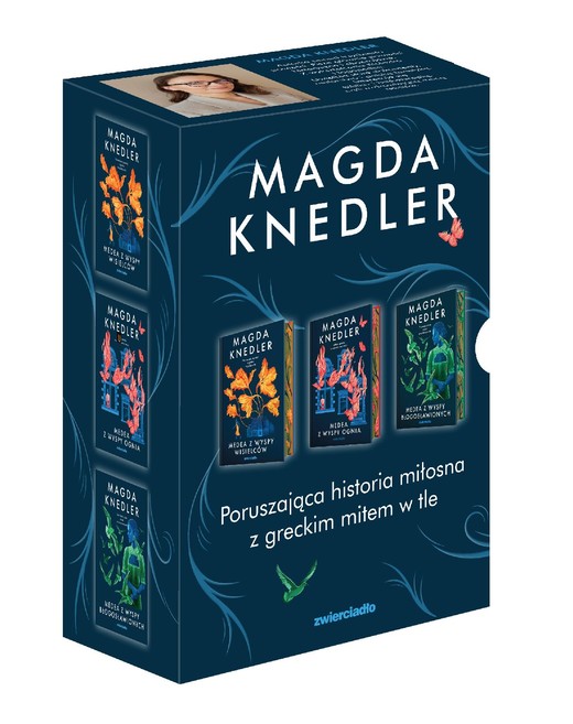 okładka Pakiet Medea Steinbart. Medea z Wyspy Wisielców / Medea z Wyspy Ognia / Medea z Wyspy Błogosławionych książka | Magda Knedler