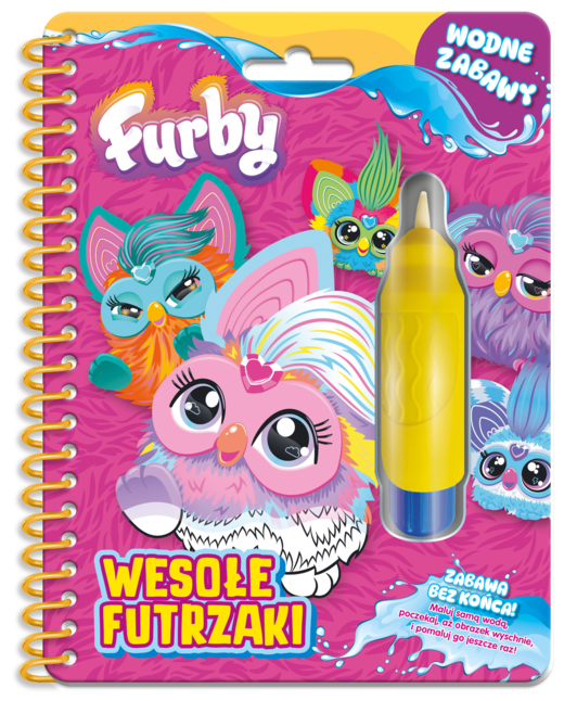 okładka Wesołe futrzaki. Furby. Wodne zabawy książka | Opracowanie zbiorowe, null null