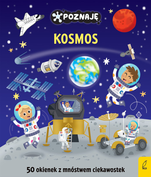 okładka Poznaję kosmos. Poznaję książka | Opracowanie zbiorowe