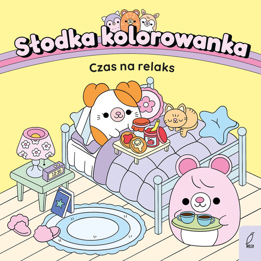 okładka Czas na relaks. Słodka kolorowanka książka | Opracowanie zbiorowe