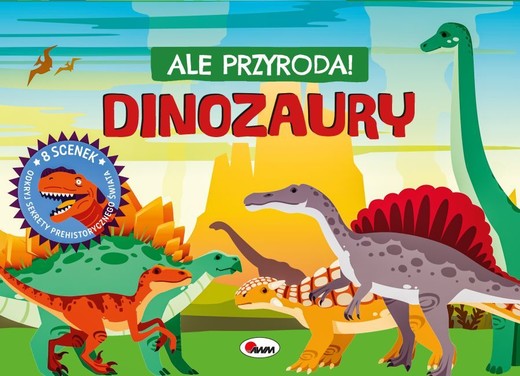 okładka Dinozaury. Ale przyroda książka | Elżbieta Korolkiewicz