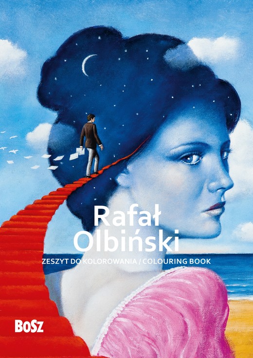 okładka Rafał Olbiński. Zeszyt do kolorwania książka