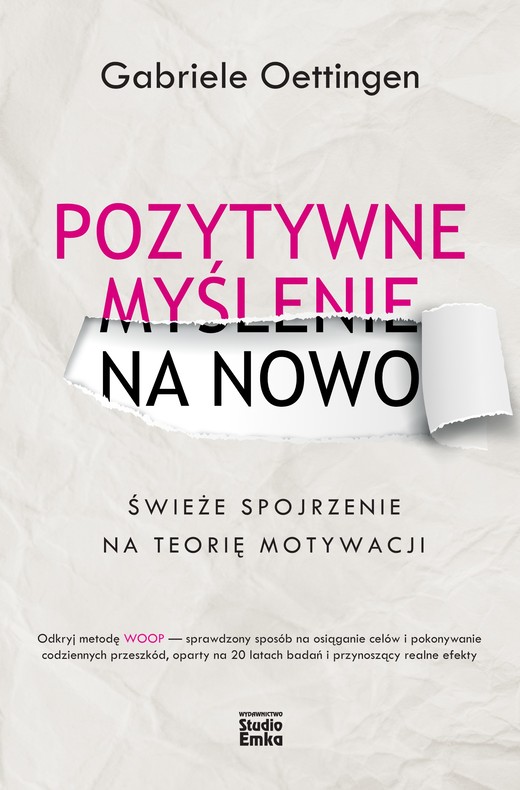 okładka Pozytywne myślenie na nowo książka