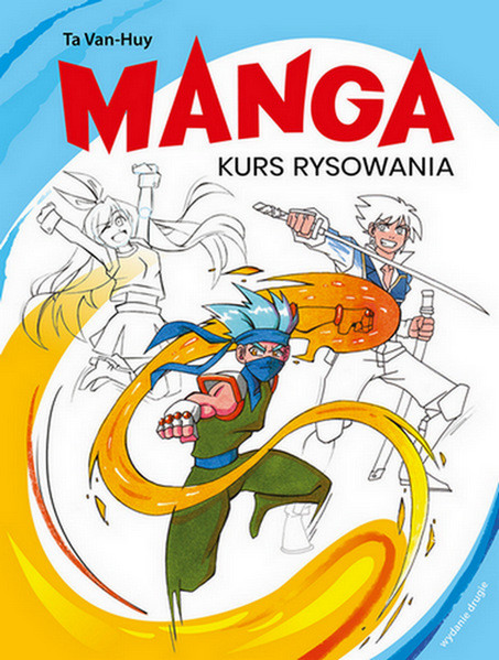 okładka Manga Kurs rysowania wyd. 2025 książka | Huy TaVan