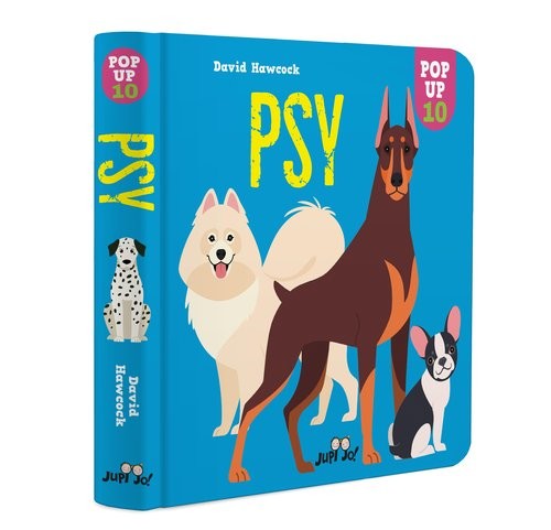 okładka Psy POP-UP 10 książka