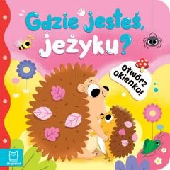 okładka Otwórz okienko! Gdzie jesteś, jeżyku? książka | Anna Podgórska
