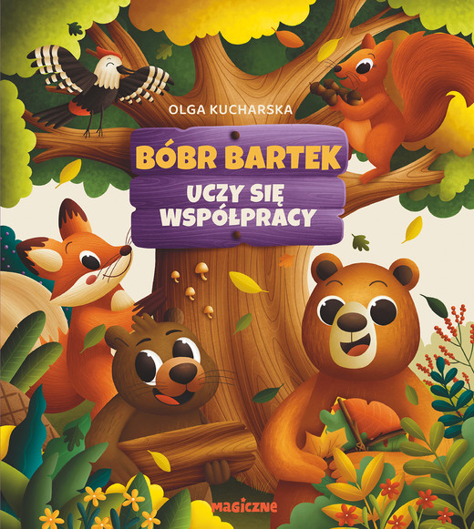 okładka Bóbr Bartek uczy się współpracy. Krokodyl Edi książka