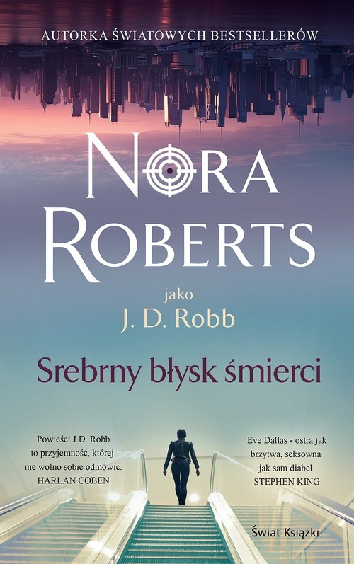 okładka Srebrny błysk śmierci książka | Nora Roberts