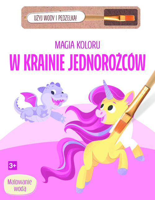 okładka Magia koloru. W krainie jednorożców książka