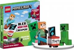 okładka LEGO Minecraft. Alex kontra Creeper książka | Praca Zbiorowa