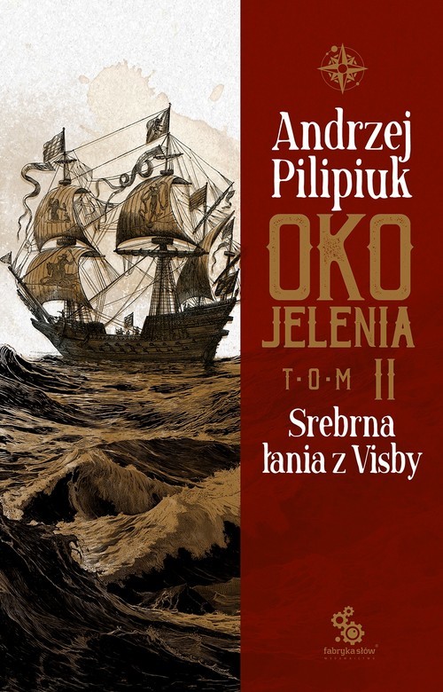 okładka Oko Jelenia Tom 2 Srebrna łania z Visby książka | Andrzej Pilipiuk