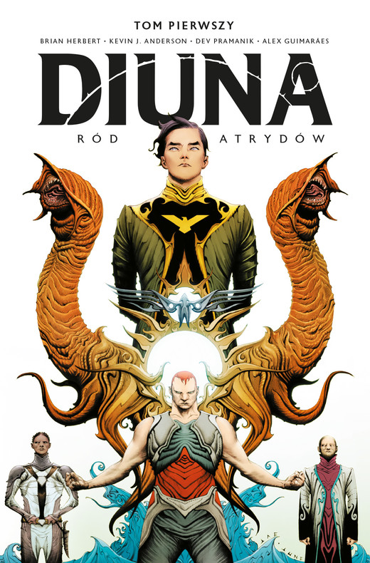 okładka Diuna: Ród Atrydów Tom 1 wyd. 2025 książka | Brian Herbert, Kevin J.Anderson, Pramanik Dev