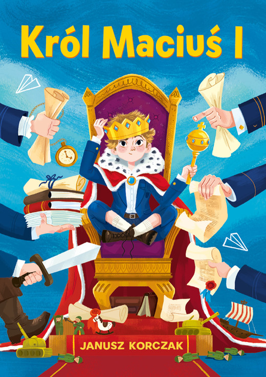 okładka Król Maciuś I książka | Janusz Korczak