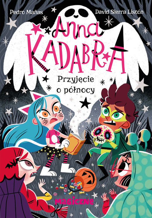 okładka Przyjęcie o północy. Anna Kadabra. Tom 4 książka