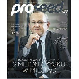 okładka ProseedAudio nr 33 Maj 2013 audiobook | MP3 | Proseed