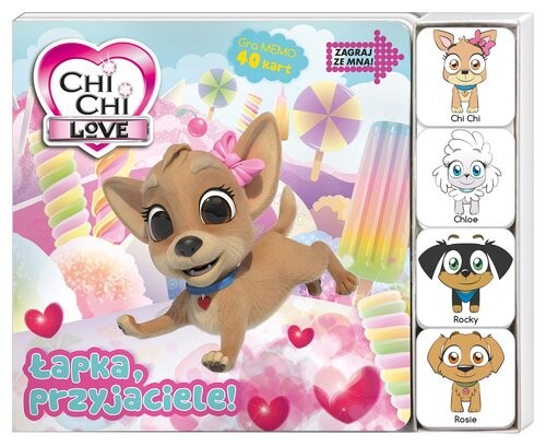 okładka Chi Chi Love. Zagraj ze mną! Łapka, przyjaciele! książka | null null