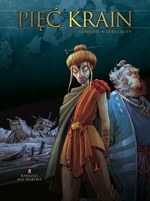 okładka Pięć Krain. Tom 8. Bardziej niż martwa książka