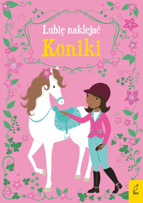 okładka Lubię naklejać Koniki książka