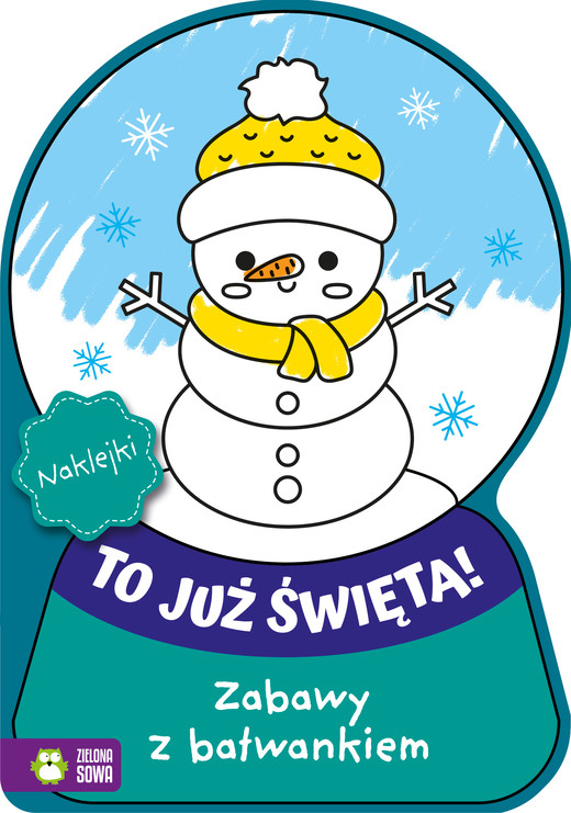 okładka Zabawy z bałwankiem. To już Święta! książka