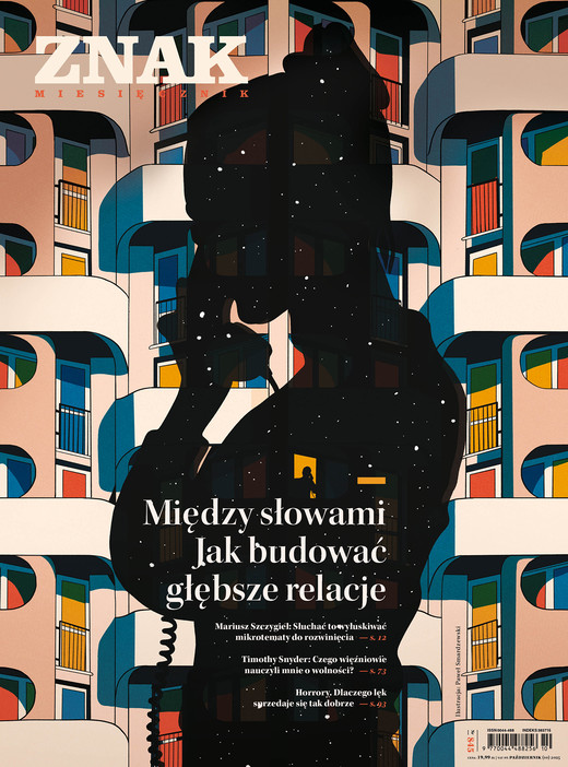 okładka Miesięcznik ZNAK 845 (10/2025) - Między słowami. Jak budować głębsze relacje ebook | epub, mobi | Autor zbiorowy
