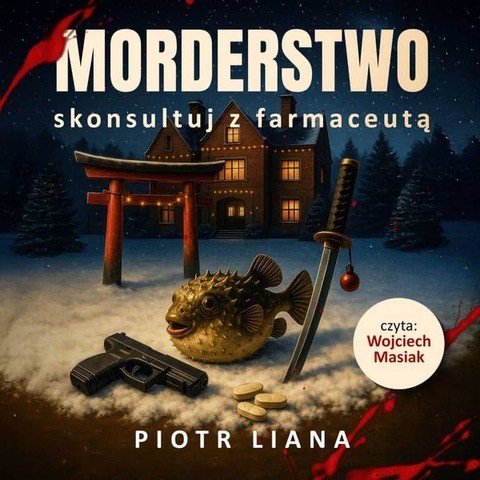 okładka Morderstwo skonsultuj z farmaceutą audiobook | MP3 | Piotr Liana