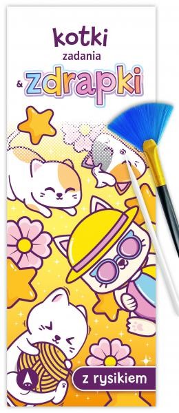 okładka Kotki. Zadania & zdrapki książka