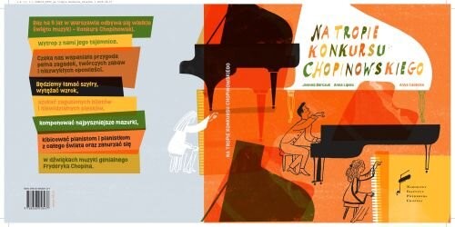 okładka Na tropie Konkursu Chopinowskiego książka | Anna Lipiec, Anna Ładecka, Joanna Barczuk