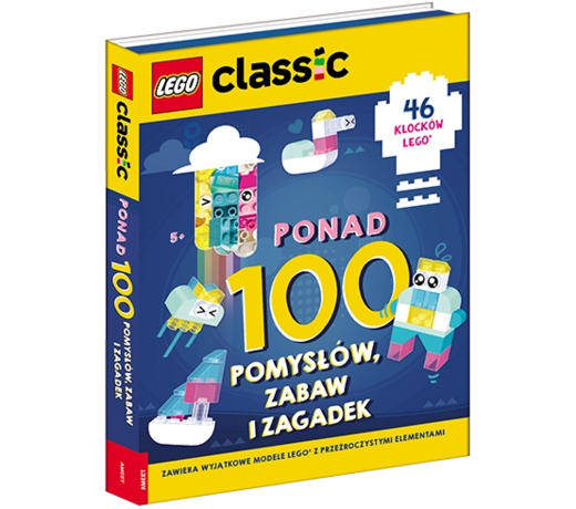 okładka Lego Classic Ponad 100 pomysłów zabaw i wyzwań LQB-5301 książka | Opracowanie zbiorowe