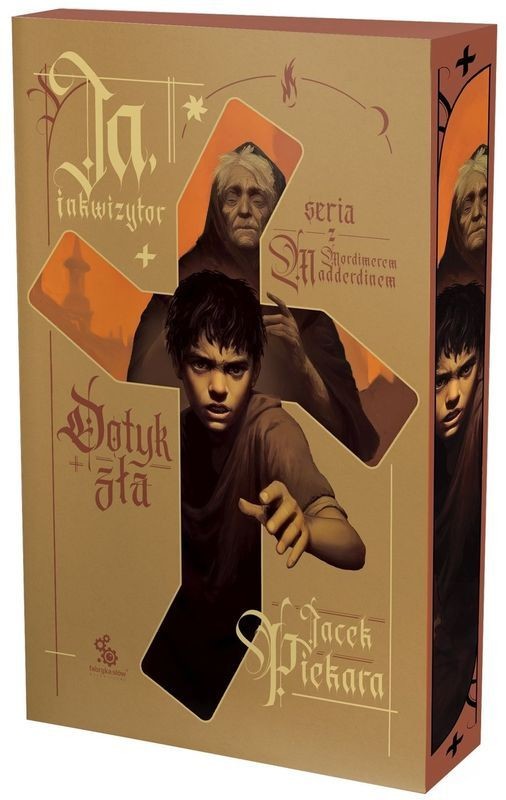 okładka Dotyk zła. Ja, inkwizytor (ilustrowane brzegi) książka | Jacek Piekara