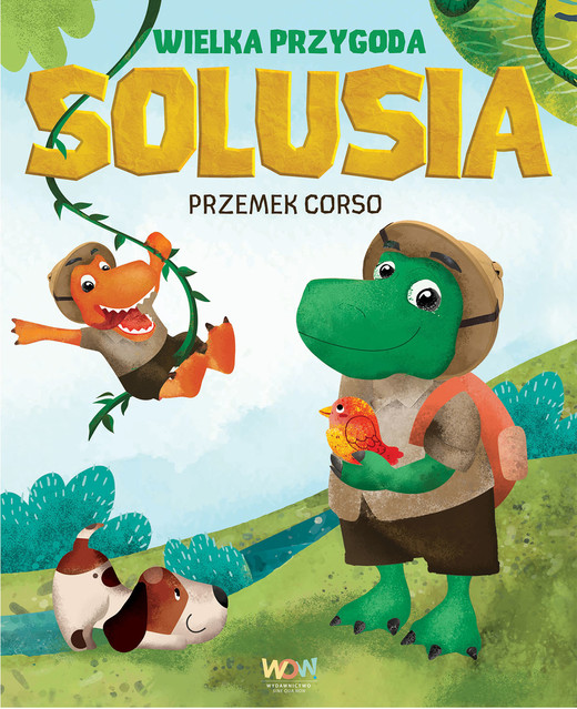 okładka Wielka przygoda Solusia książka | Przemek Corso