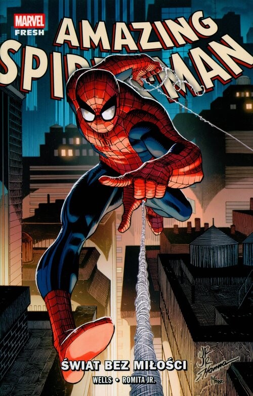 okładka Amazing Spider-Man Tom 1 Świat bez miłości książka | Romita JohnJr.