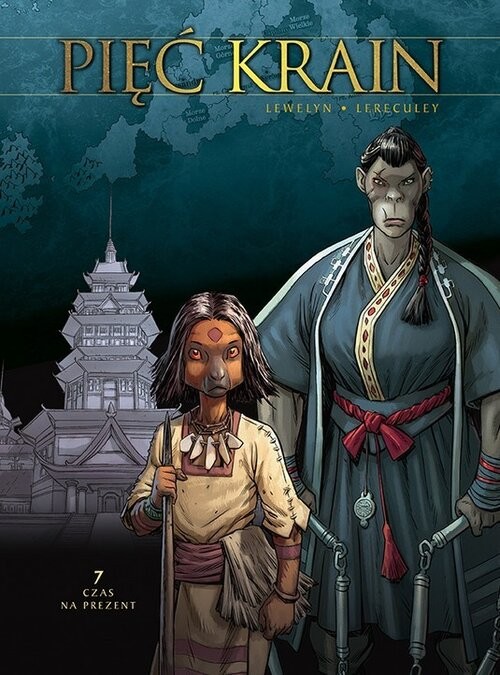 okładka Pięć Krain Tom 7 Czas na prezent książka