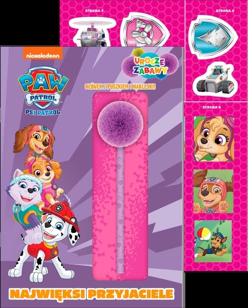 okładka Psi Patrol. Urocze zabawy Najwięksi przyjaciele książka | null null