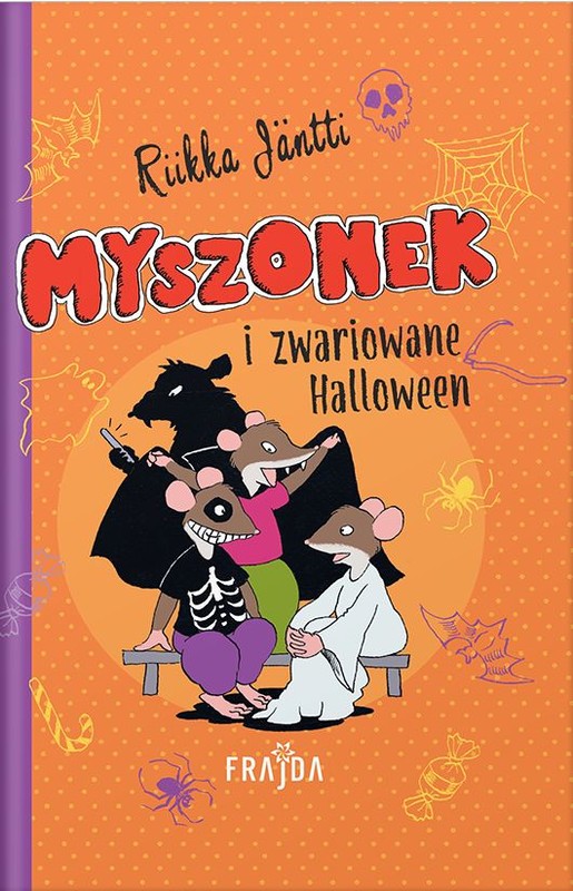 okładka Myszonek i zwariowane Halloween książka | Riikka Jäntti