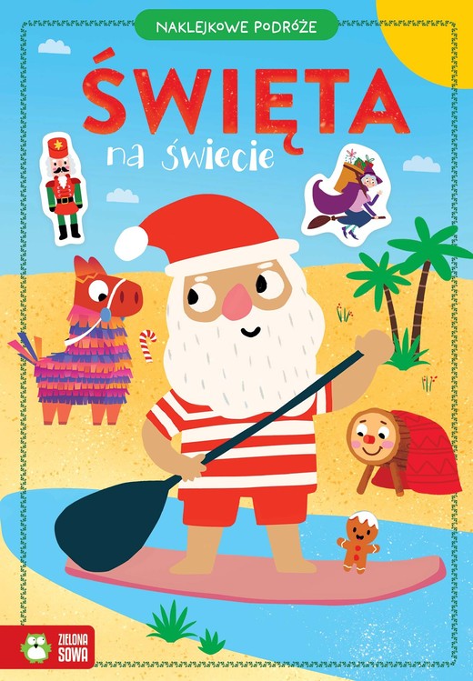 okładka Naklejkowe podróże. Święta na świecie książka | Opracowanie zbiorowe