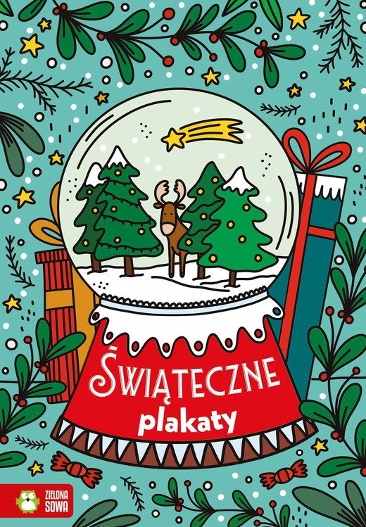 okładka Świąteczne plakaty książka | Opracowanie zbiorowe